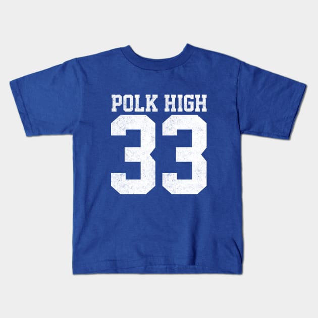 Polk High #33 - Al Bundy Kids T-Shirt by BodinStreet